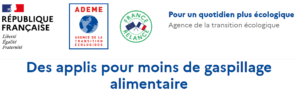 LOGO ADEME lutter contre le gaspillage alimentaire